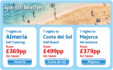 Spanish Beach Holidays Spanish Beach Holidays