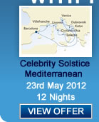 Celebrity Solstice - 23 May 2012 - Mediterranean
