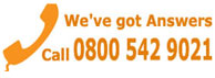 Call Now on 0800 542 9021