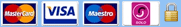 mastercard visa maestro switch logos