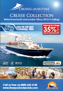 Liverpool Cruise Club Celebrity 2012/2013