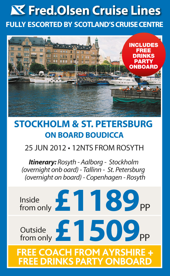 Escorted Cruises with Free Coach Transfers