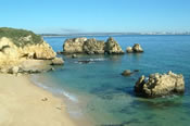 Picturesque coastline