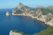 North Majorca Coastline Northern Majorca coast line