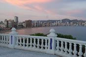 Evening in Benidorm