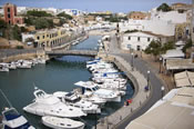 Ciutadella's pretty harbour