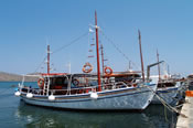 Greek Island holiday scene