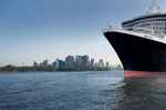 QM2 leaving New York QM2 leaving New York