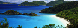 Playas paradisíacas en el caribe británico